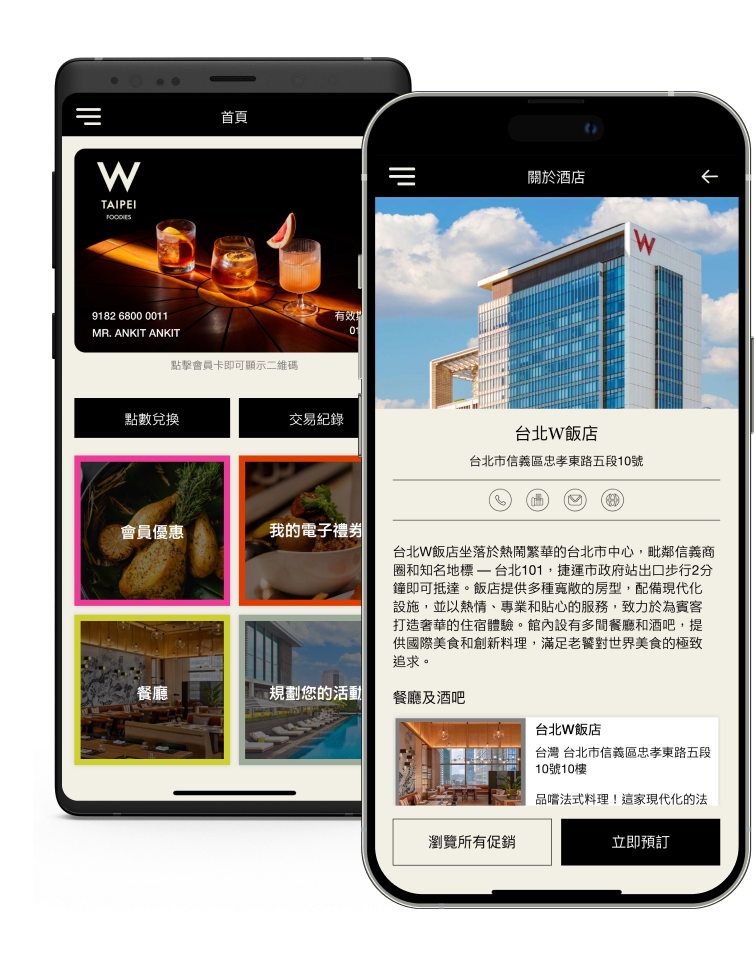 W Taipei Foodies